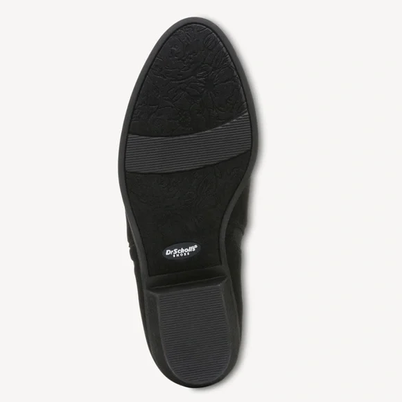 Dr. Scholl's 9.5 Brief Black Microfiber Ankle Bootie Boots - Picture 7 of 10